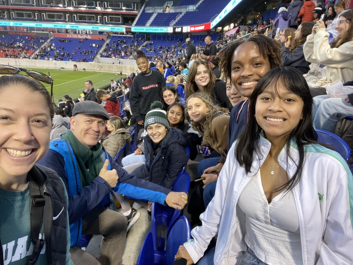 Students Cheer on Gotham FC at Red Bulls Arena